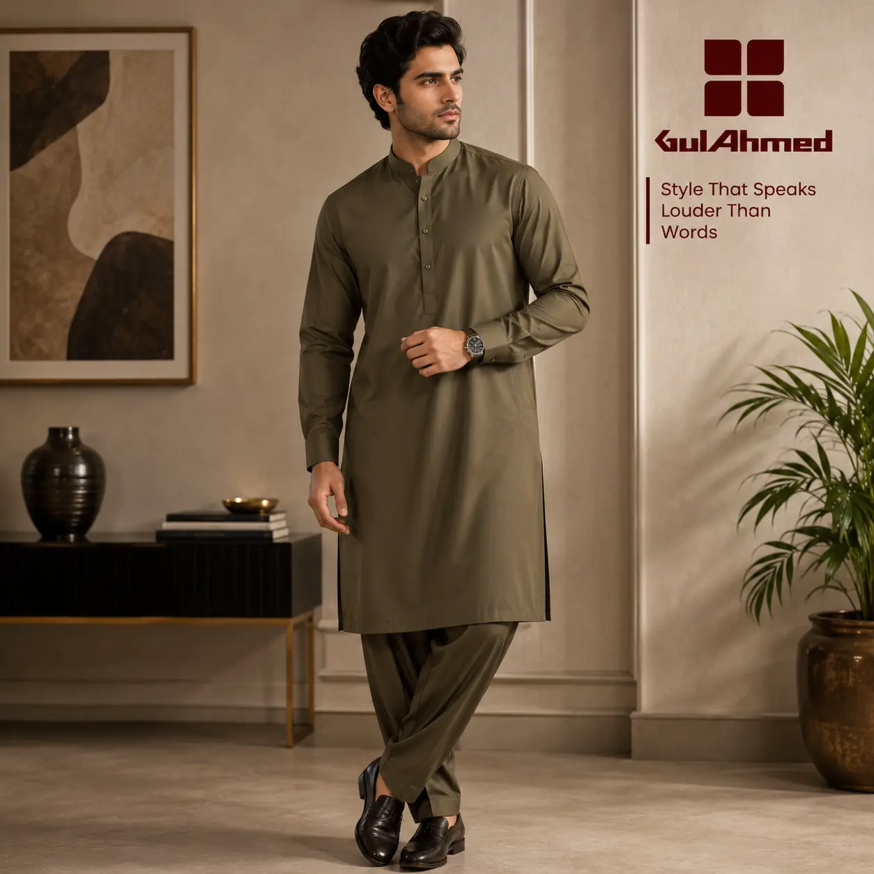 Gul Ahmad Swiss Cotton Angelonia 03