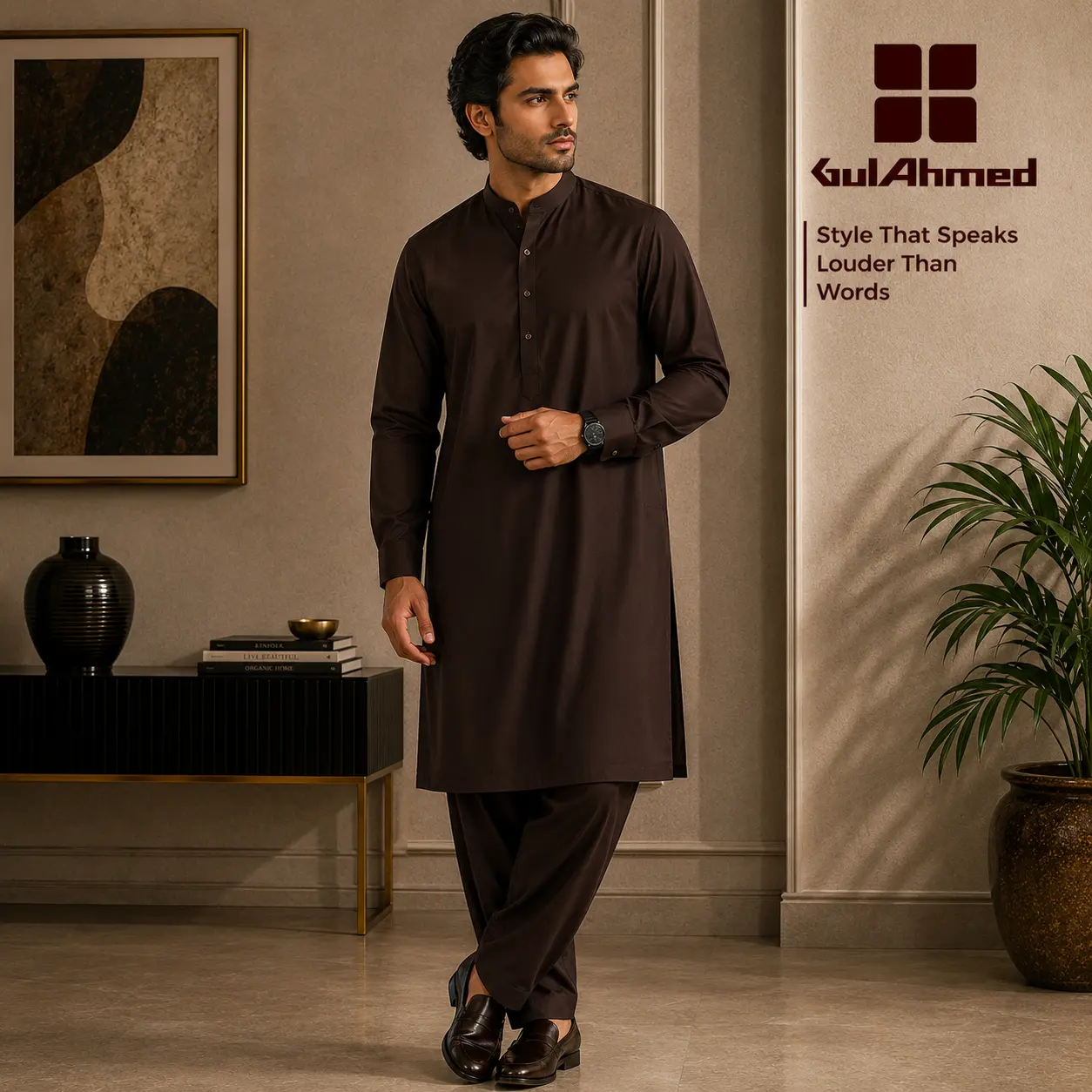 Gul Ahmad Swiss Cotton Angelonia 9