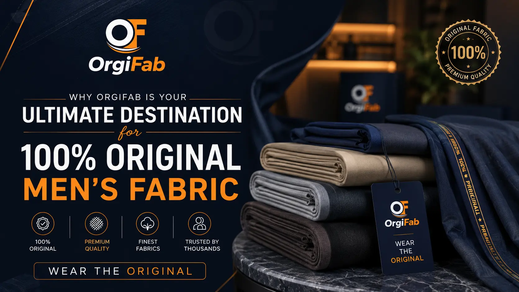 OrgiFab Original Men's Fabric Collection