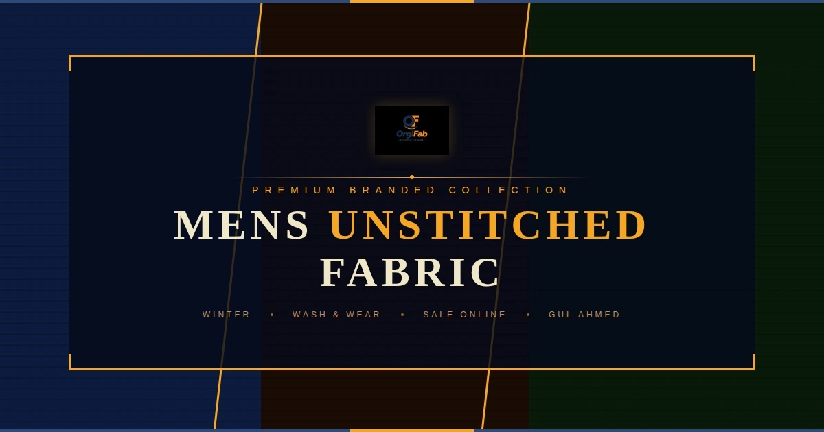 mens unstitched fabric